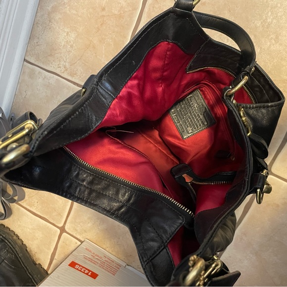 Black coach bag - Picture 2 of 2